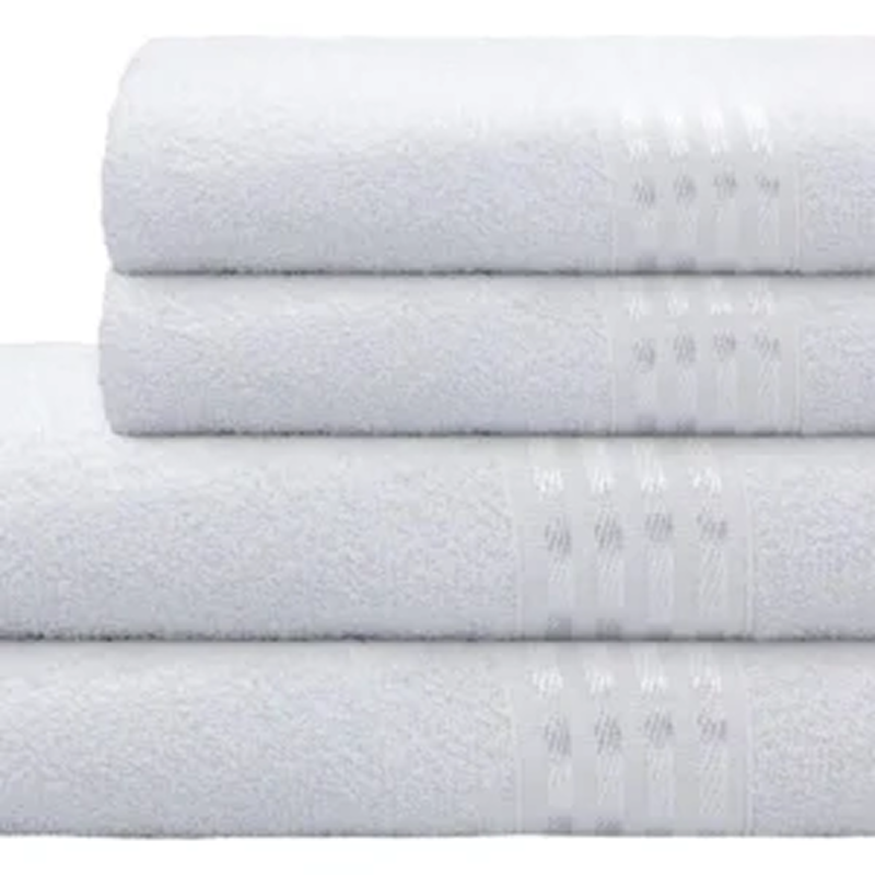  Jogo de Toalhas Peças (2 Banho + 2 Rosto)