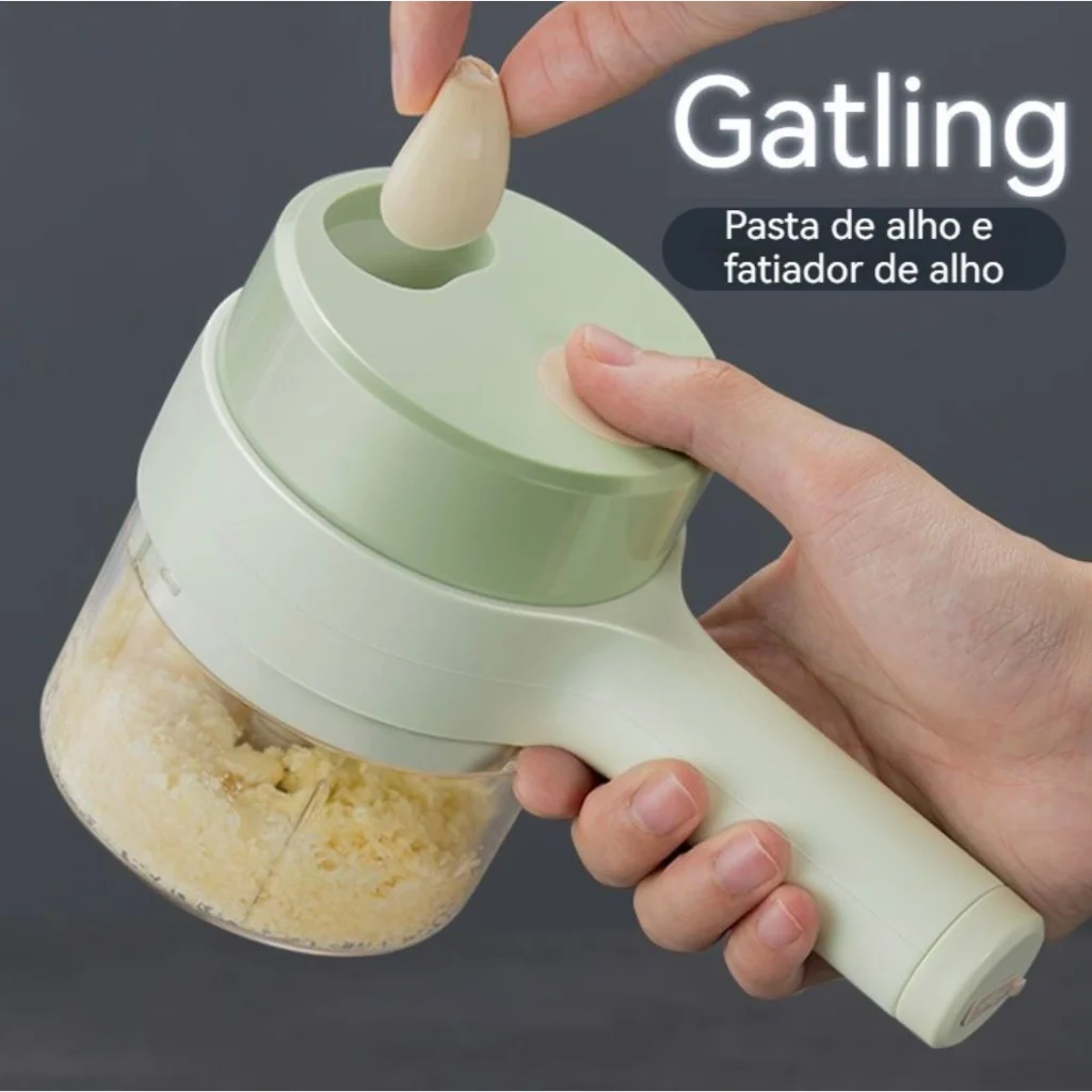 Multiprocessador Elétrico de Alimentos 4 em 1 Clink