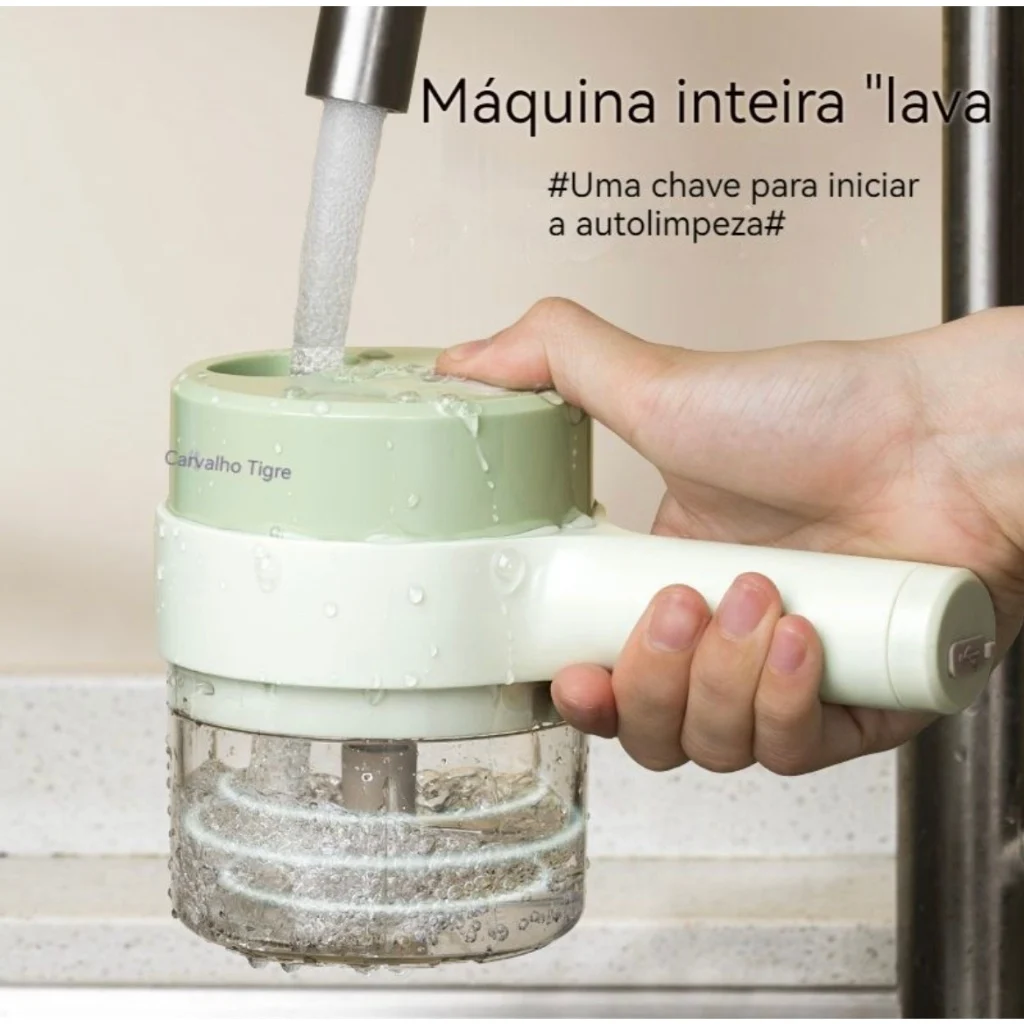 Multiprocessador Elétrico de Alimentos 4 em 1 Clink