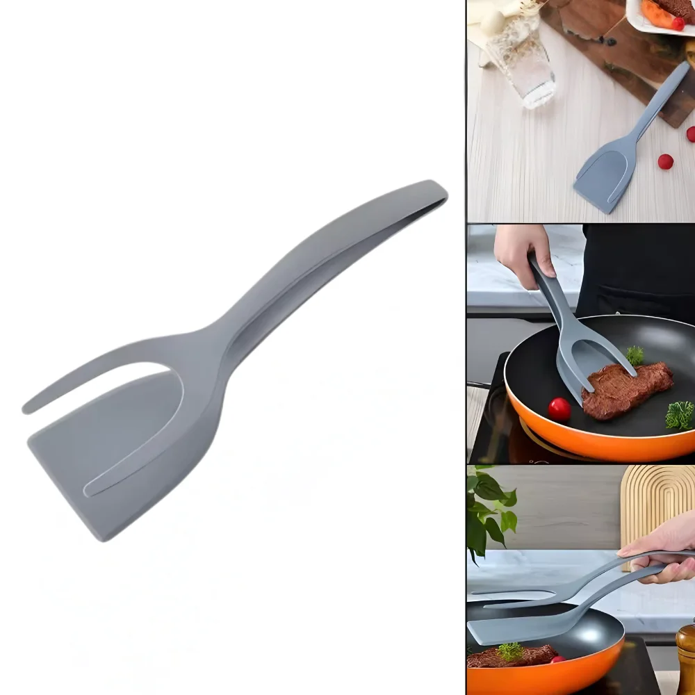 Espátula de Nylon Cinza Multiuso