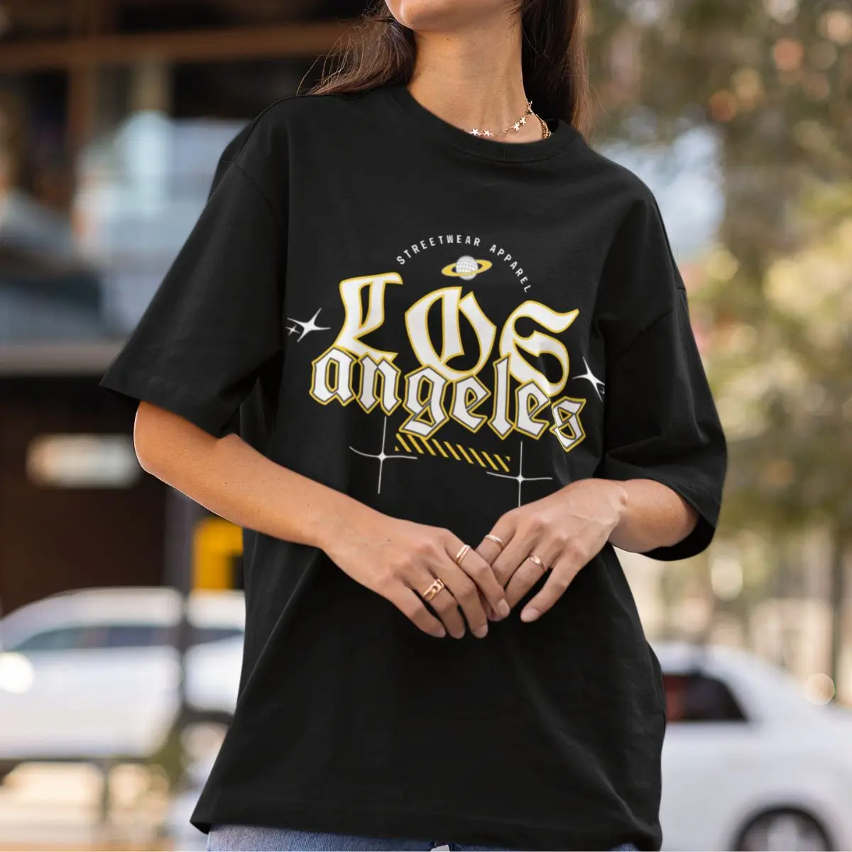 Camiseta Básica Masculina – Rosa Be Your Self Oversized