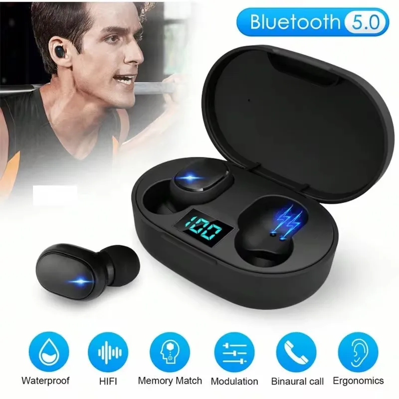 Kit Smartwatch D20 Unissex + Fone de Ouvido Bluetooth