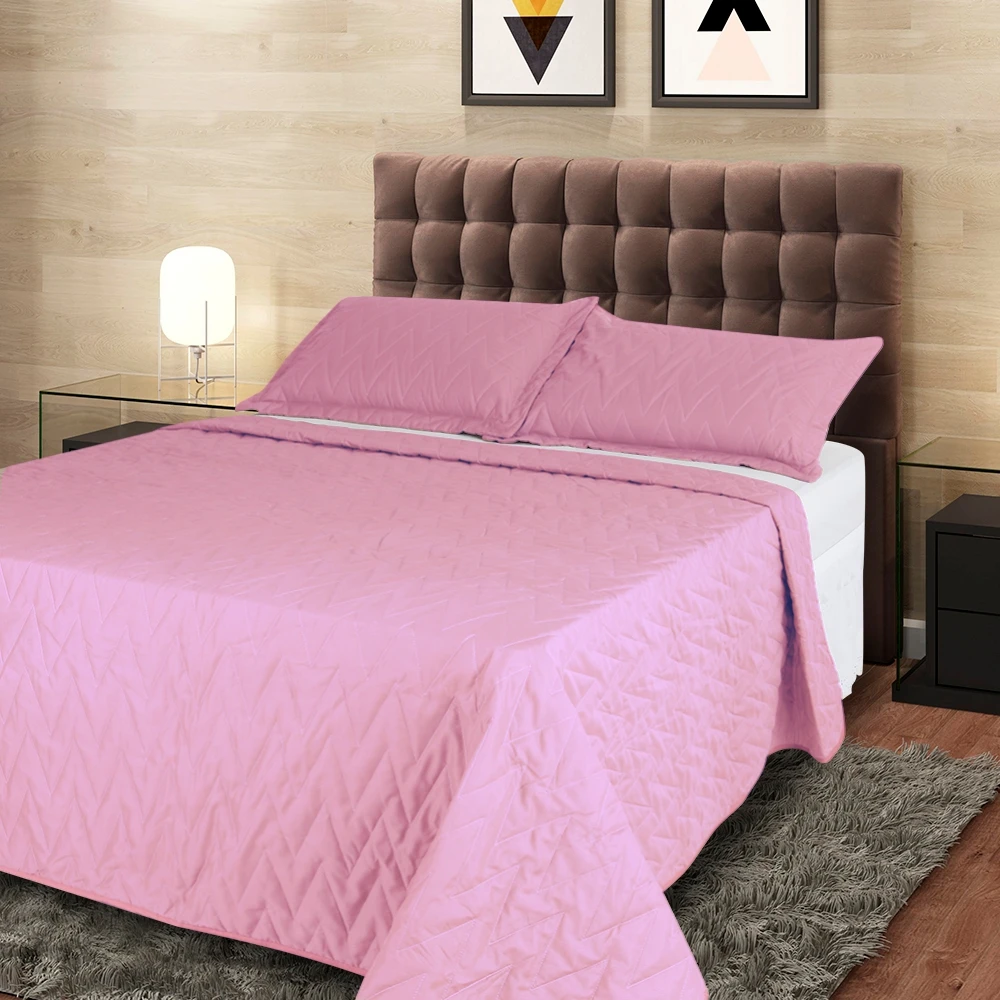 Kit Colcha Cobre Leito Solteiro 2 Peças