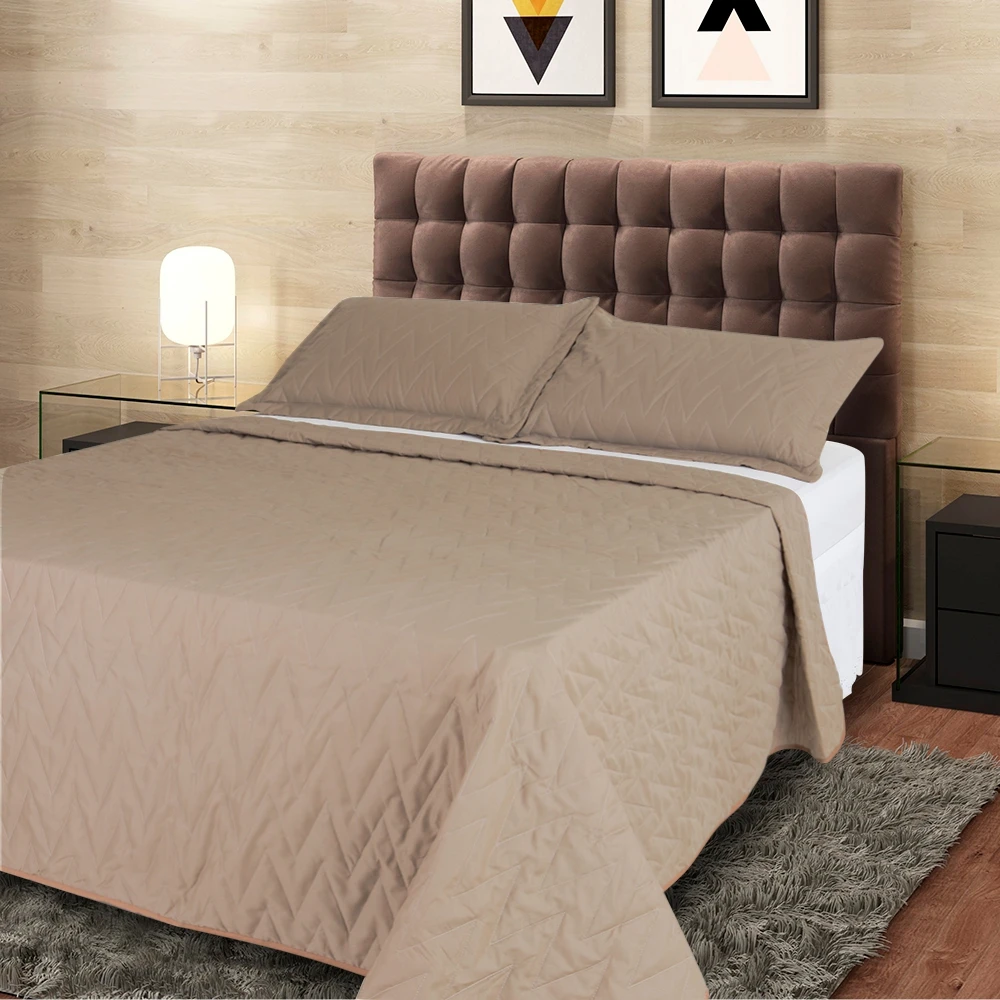 Kit Colcha Cobre Leito Solteiro 2 Peças