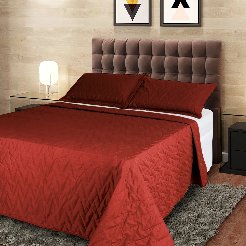 Kit Colcha Cobre Leito Solteiro 2 Peças