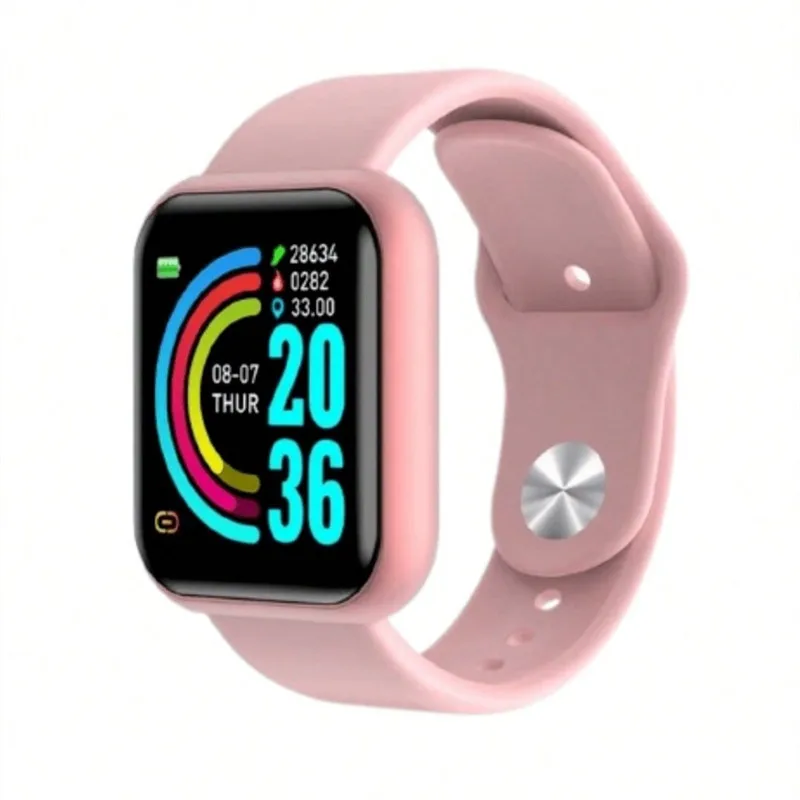 Kit Smartwatch D20 Unissex + Fone de Ouvido Bluetooth