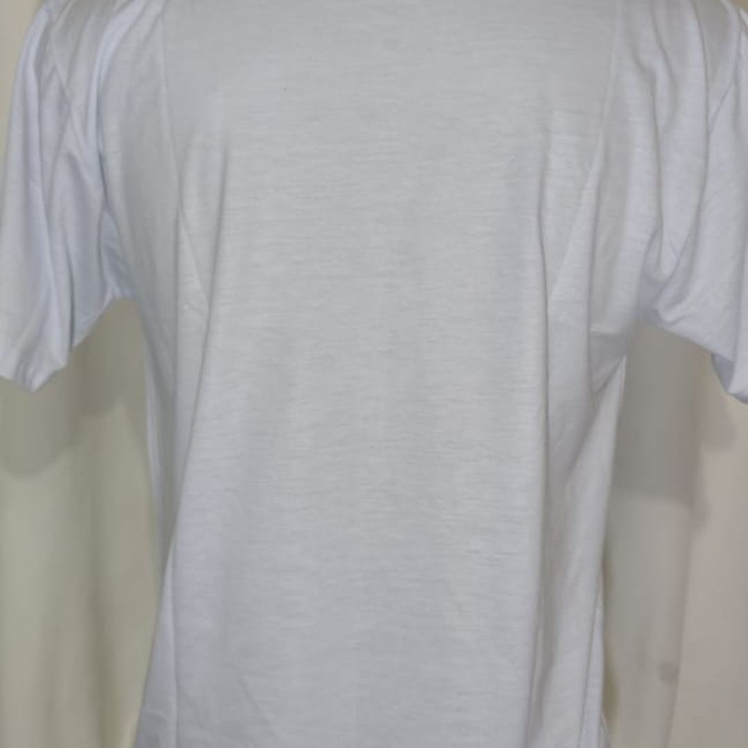 Camiseta Zumba Fitness Branca Gola Redonda Tam G