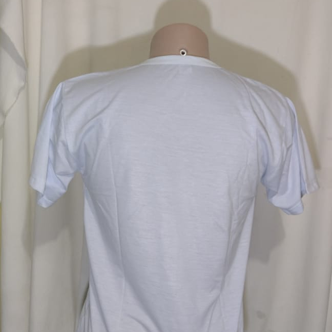 Camiseta Pink Floyd – Tam M, Branca, Gola V