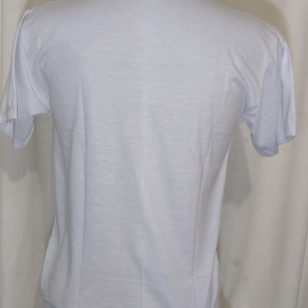 Camiseta Branca Gola Redonda | Estampa “Led Zeppelin” | Tam. M