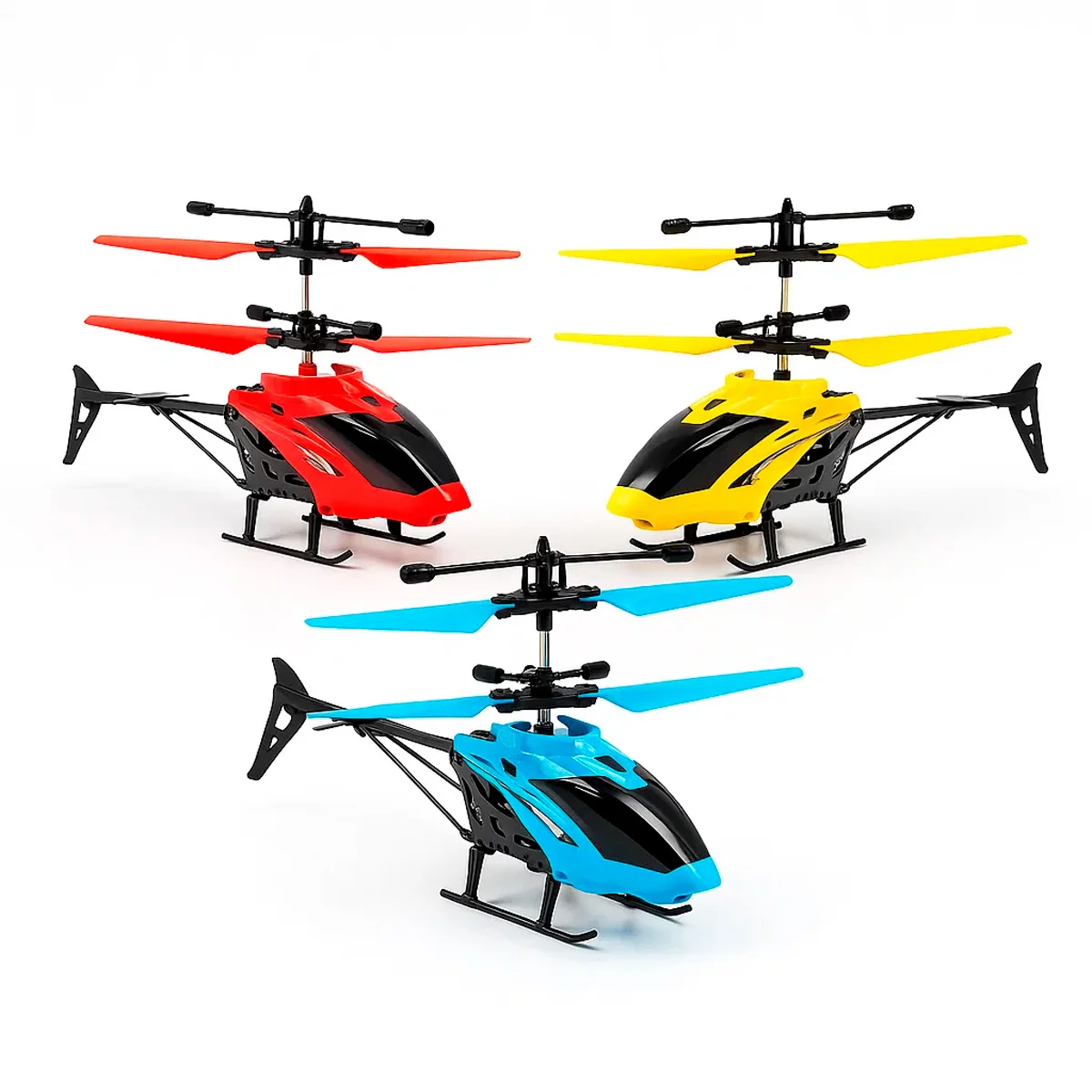  Helicóptero Sensorial Voador com Controle Remoto Recarregável