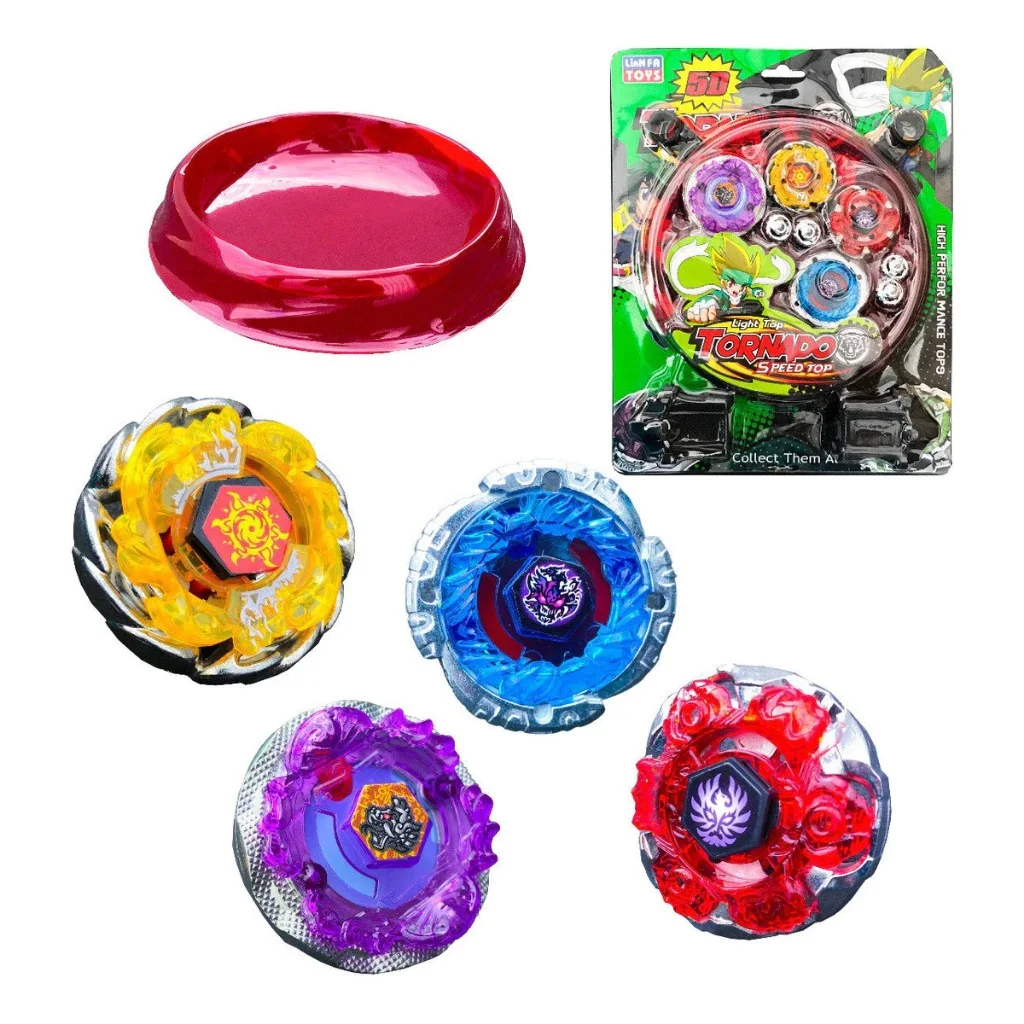  Kit 4 Beyblade