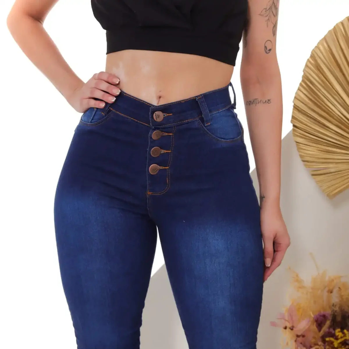 Calça Jeans Feminina Skinny