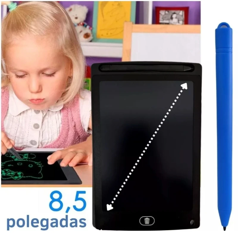 Lousa Tablet Mágica Infantil LCD 8.5