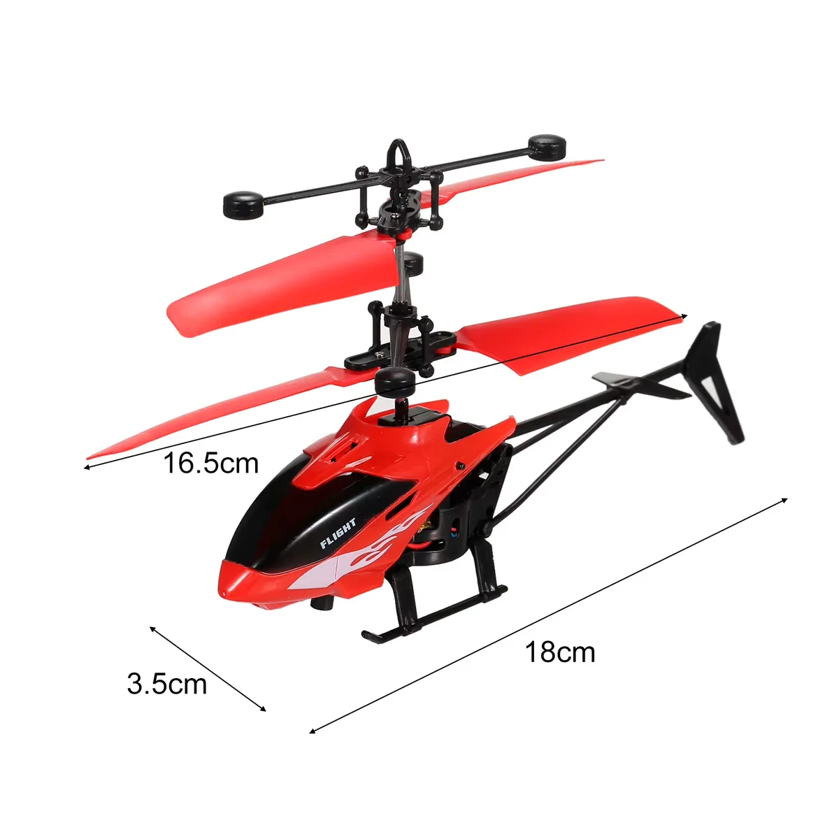 Helicóptero Sensorial Voador com Controle Remoto Recarregável