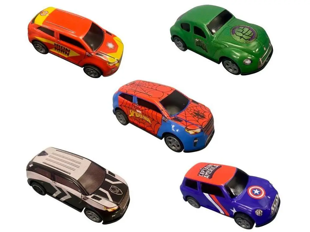 Kit Carrinhos Marvel Avengers Hero Machine – Candide