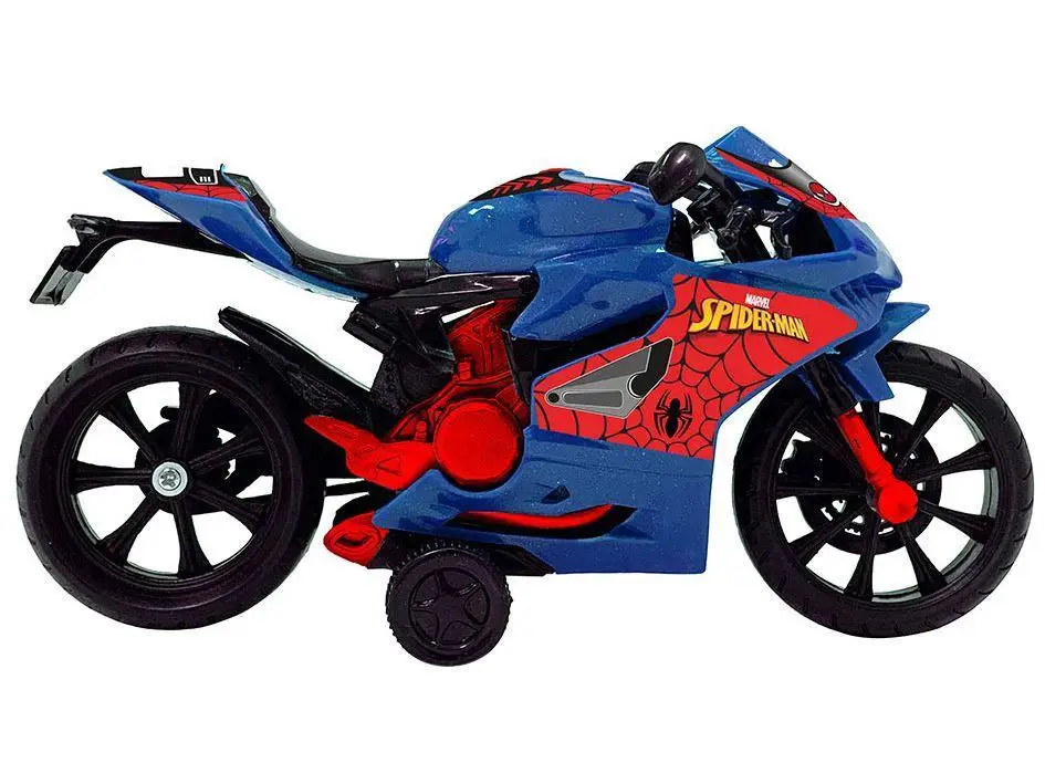  Moto de Brinquedo Marvel Spider-Man