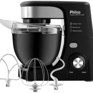 Batedeira Planetária Philco Turbo PBP775P Preta – 220V