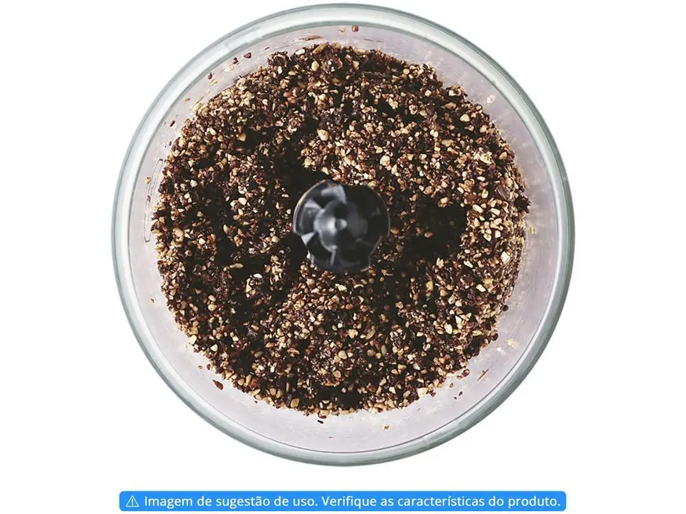 Mini Processador de Alimentos Lenoxx Vermelho – 110V